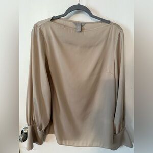 H&M Beige Blouse